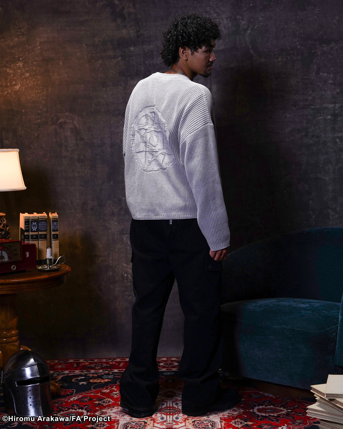 Fullmetal Alchemist Brotherhood Al's cable knit sweater