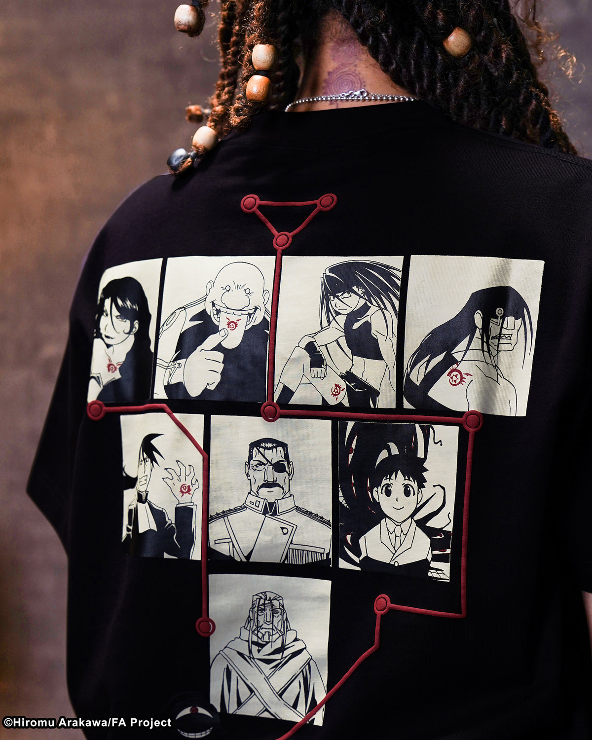 FMAB Homunculi patches tee 