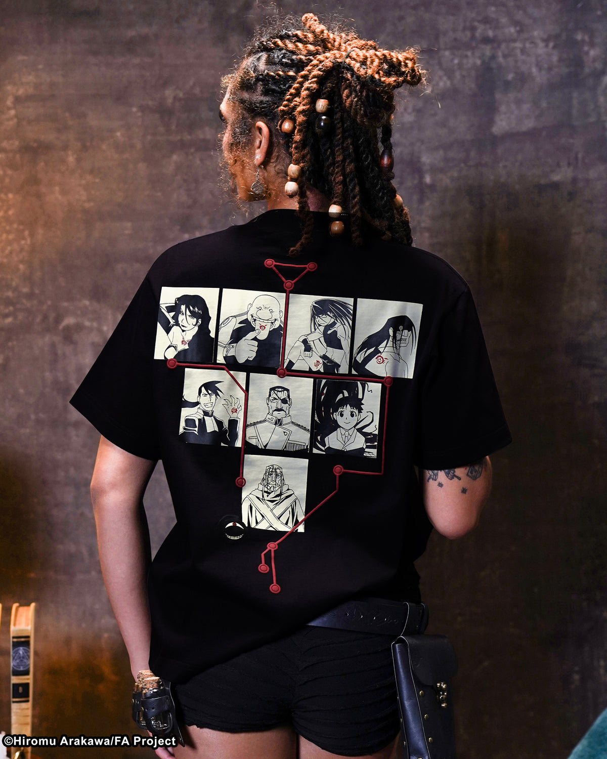 FMAB Homunculi patches tee 