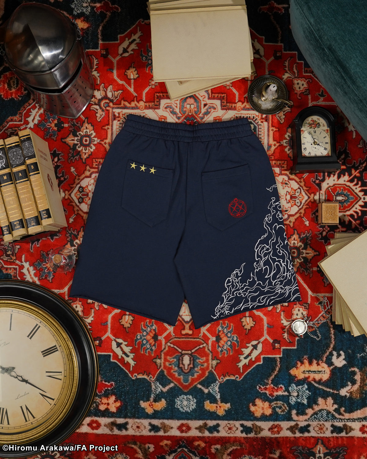 FMAB ROY MUSTANG LOUNGE SHORTS 
