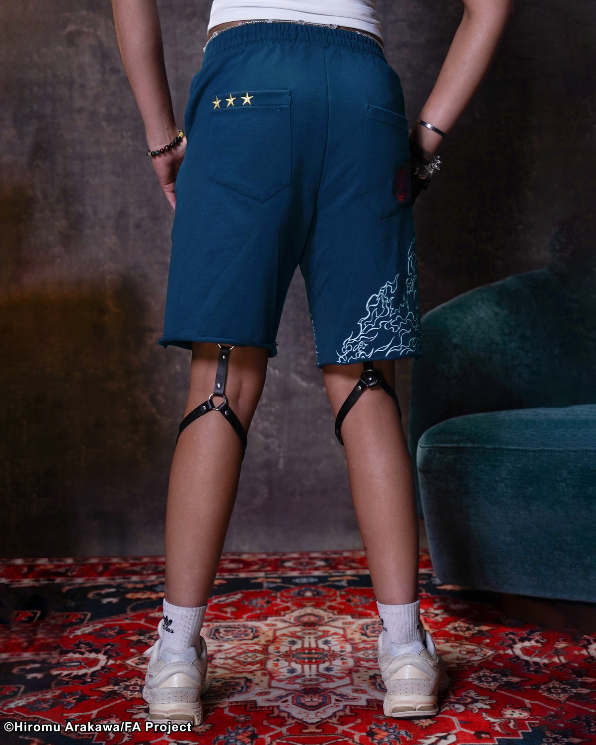 FMAB ROY MUSTANG LOUNGE SHORTS 