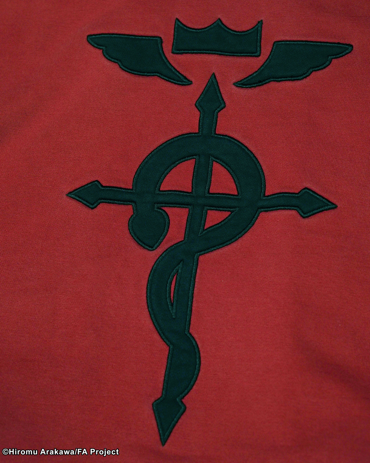 Fullmetal Alchemist Brotherhood Ed Asymmetrical red hoodie 
