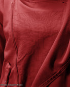 Fullmetal Alchemist Brotherhood Ed Asymmetrical red hoodie 