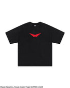 Gurren Lagann subtle anime black short sleeve tee 
