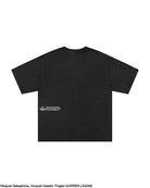 Gurren Lagann subtle anime black short sleeve tee 