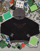 black Kamina subtle character hoodie Gurren Lagann