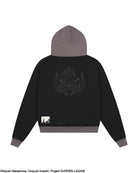 Black Kamina subtle character hoodie Gurren Lagann