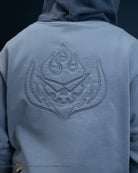 light blue Kamina subtle character hoodie Gurren Lagann
