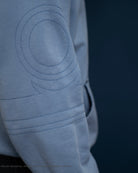 light blue Kamina subtle character hoodie Gurren Lagann