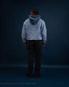 light blue Kamina subtle character hoodie Gurren Lagann