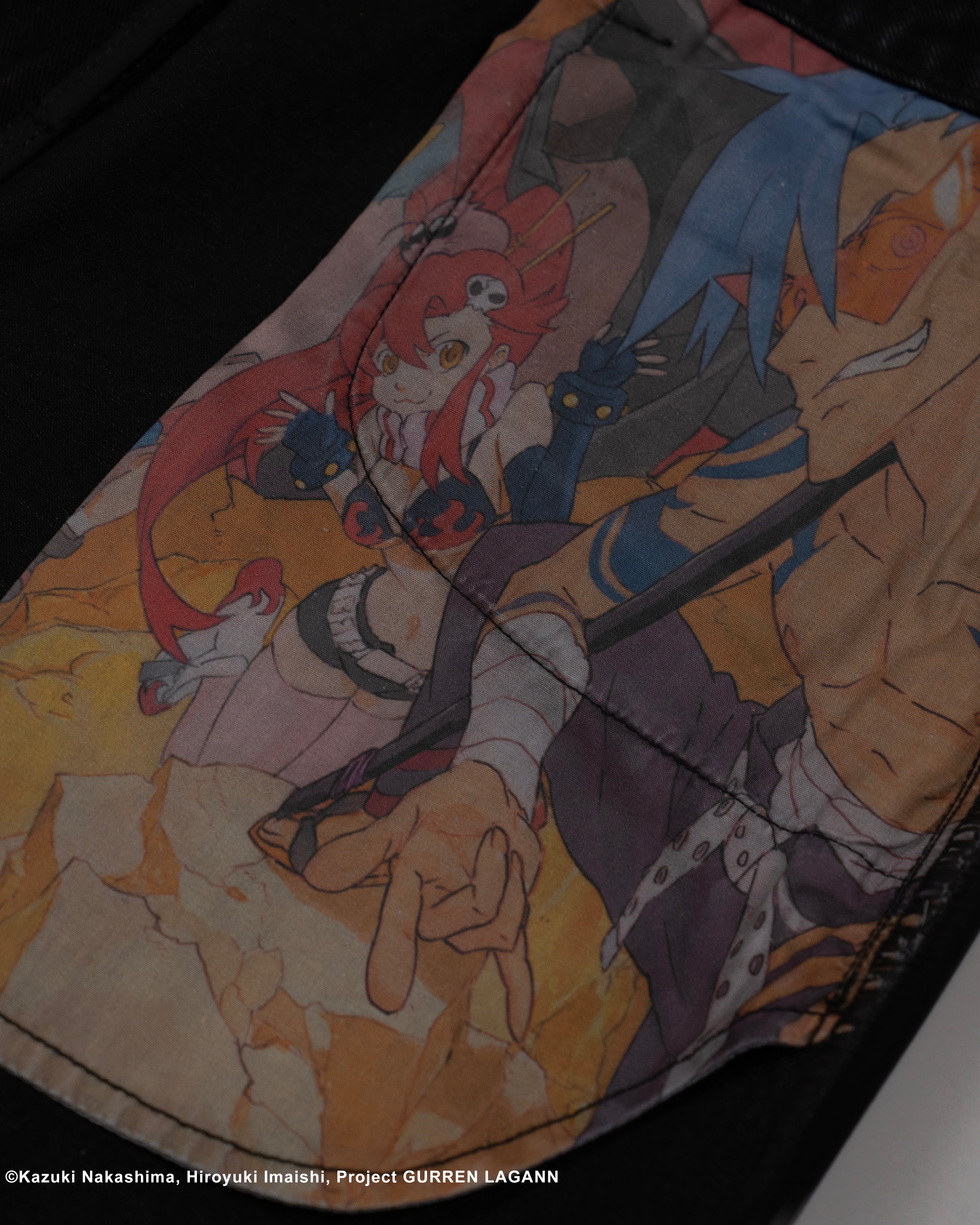 black denim pants Gurren Lagann Yoko and Simon