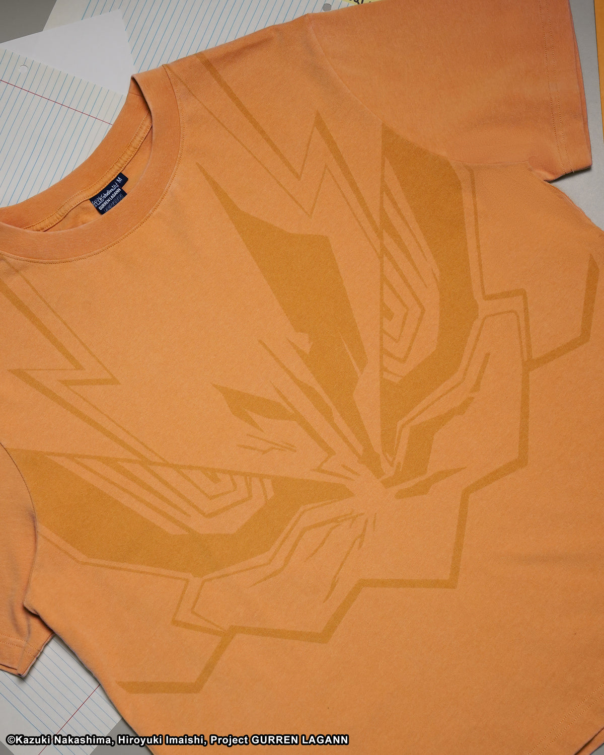 GURREN LAGANN KING KITTAN TEE MUSTARD