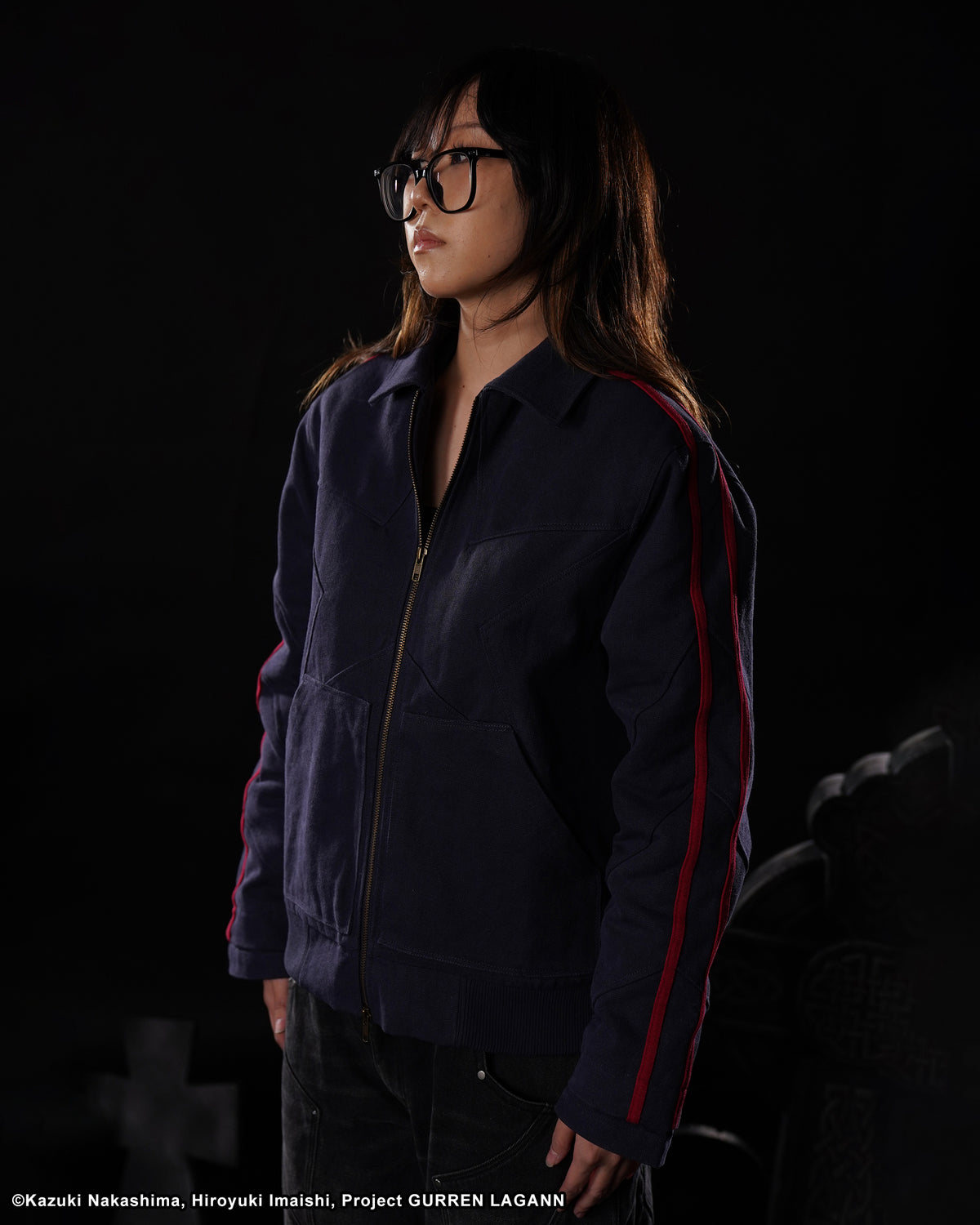 GURREN LAGANN SIMON BOMBER JACKET