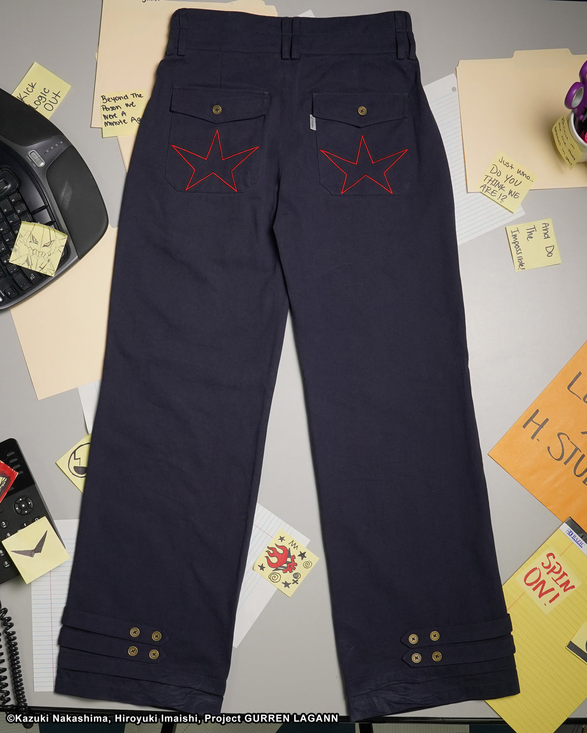 GURREN LAGANN SIMON BOTTOMS TROUSERS