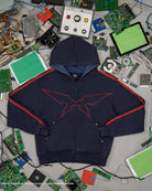 Simon Gurren Lagann zip-up blue 