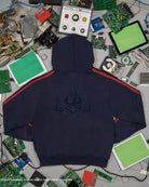 Simon Gurren Lagann zip-up blue 