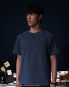 SUPER GALAXY GURREN TEE NAVY