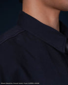 SIMON GURREN LAGANN BUTTON UP NAVY