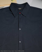 SIMON GURREN LAGANN BUTTON UP NAVY
