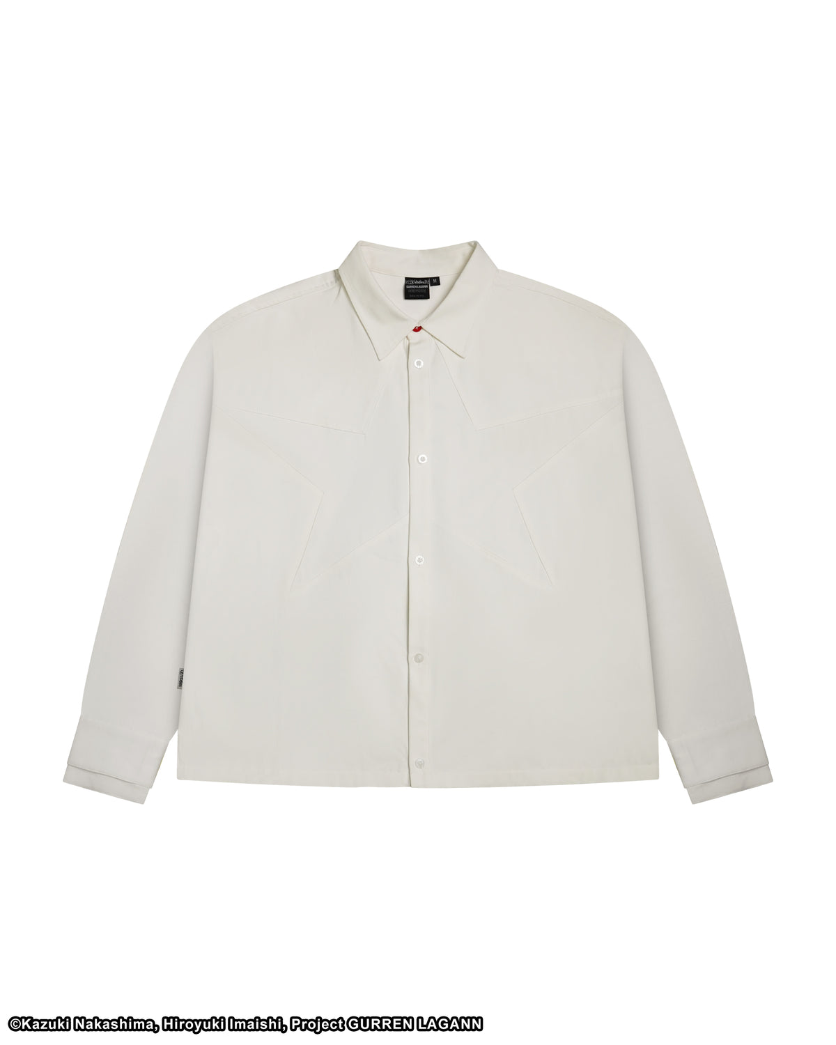 GURREN LAGANN WHITE BUTTON UP SIMON 
