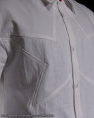 GURREN LAGANN WHITE BUTTON UP SIMON 