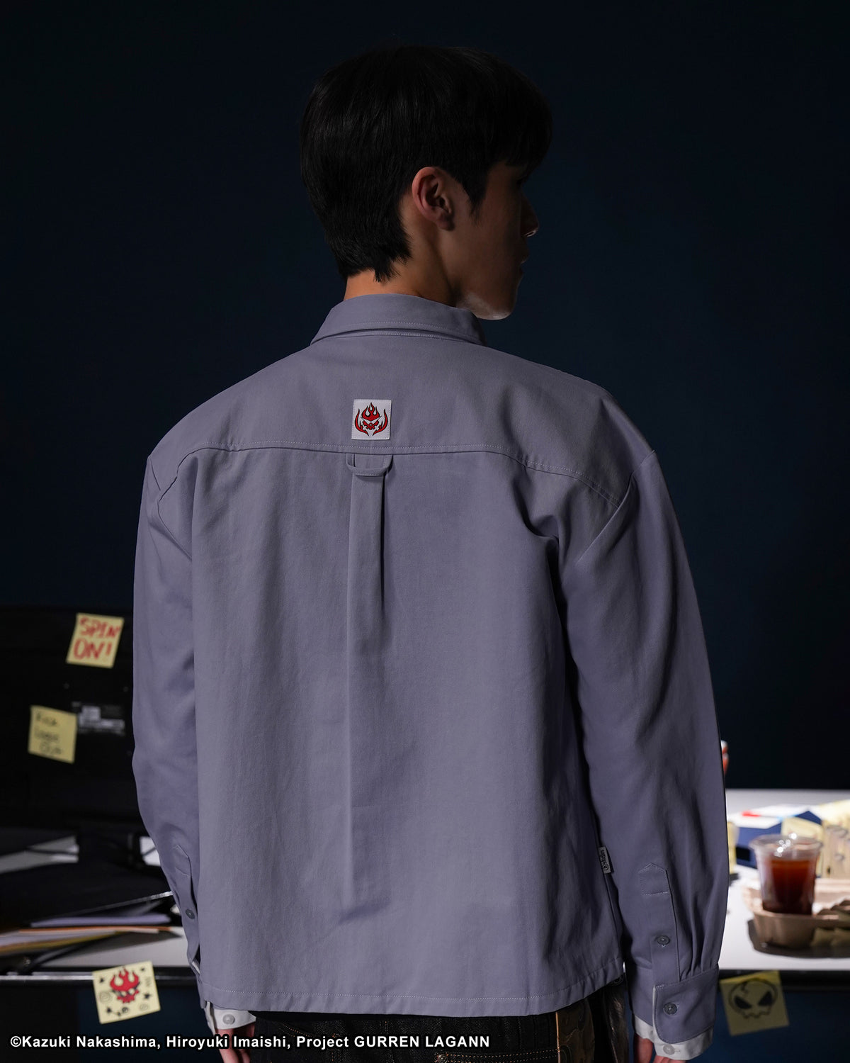 KAMINA GURREN LAGANN BUTTON UP 
