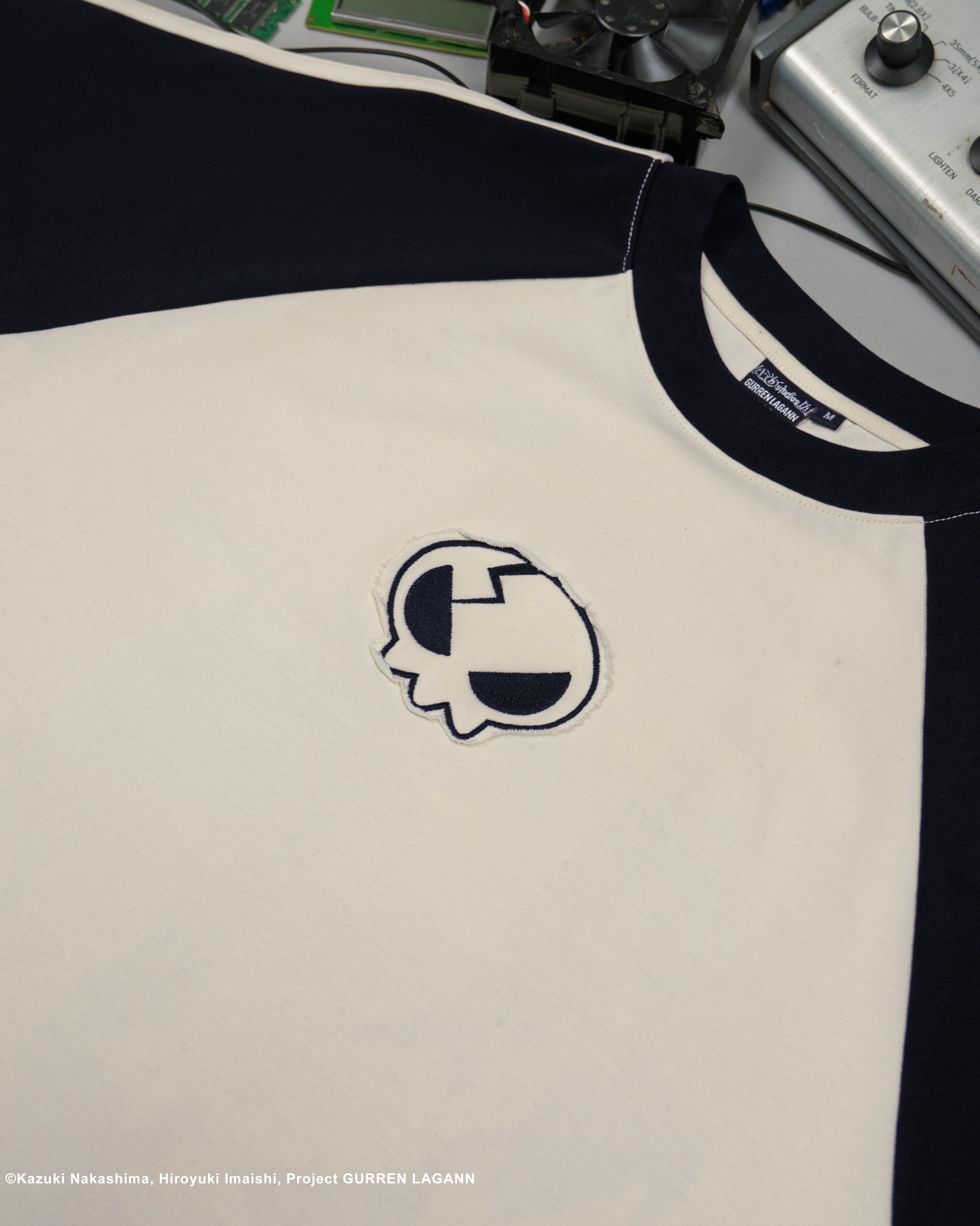 Off white raglan tee Yoko Gurren Lagann