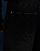Black denim jorts Yoko Gurren Lagann