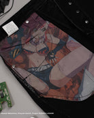 Black denim jorts Yoko Gurren Lagann