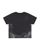 Grey dark fantasy harpy queen relaxed tee