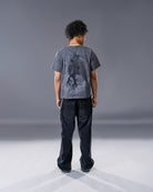 Grey dark fantasy harpy queen relaxed tee