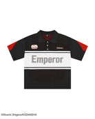 Initial D racing knitted polo tee 