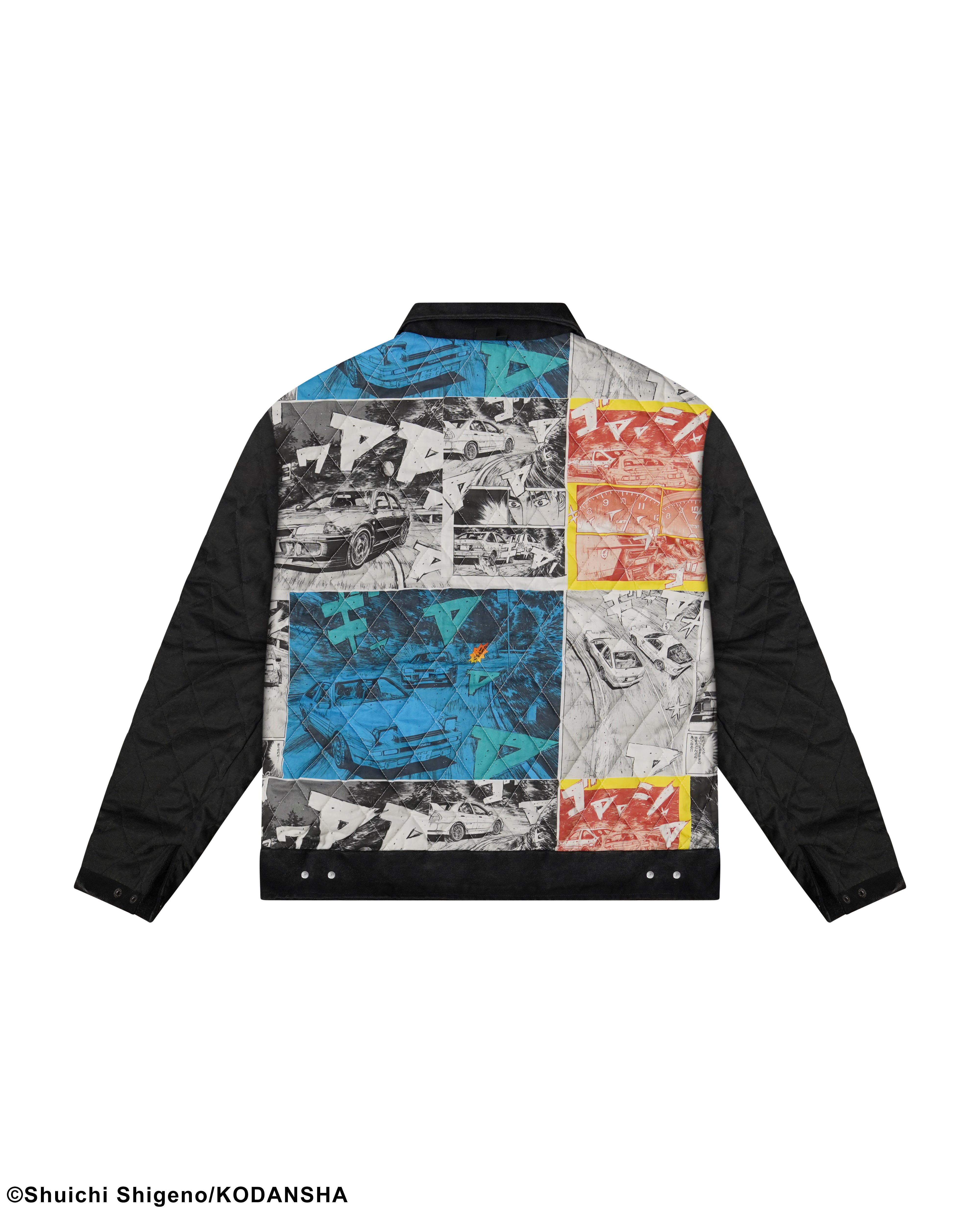 Initial D work racing cotton canvas jacket 