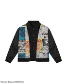 Initial D work racing cotton canvas jacket 