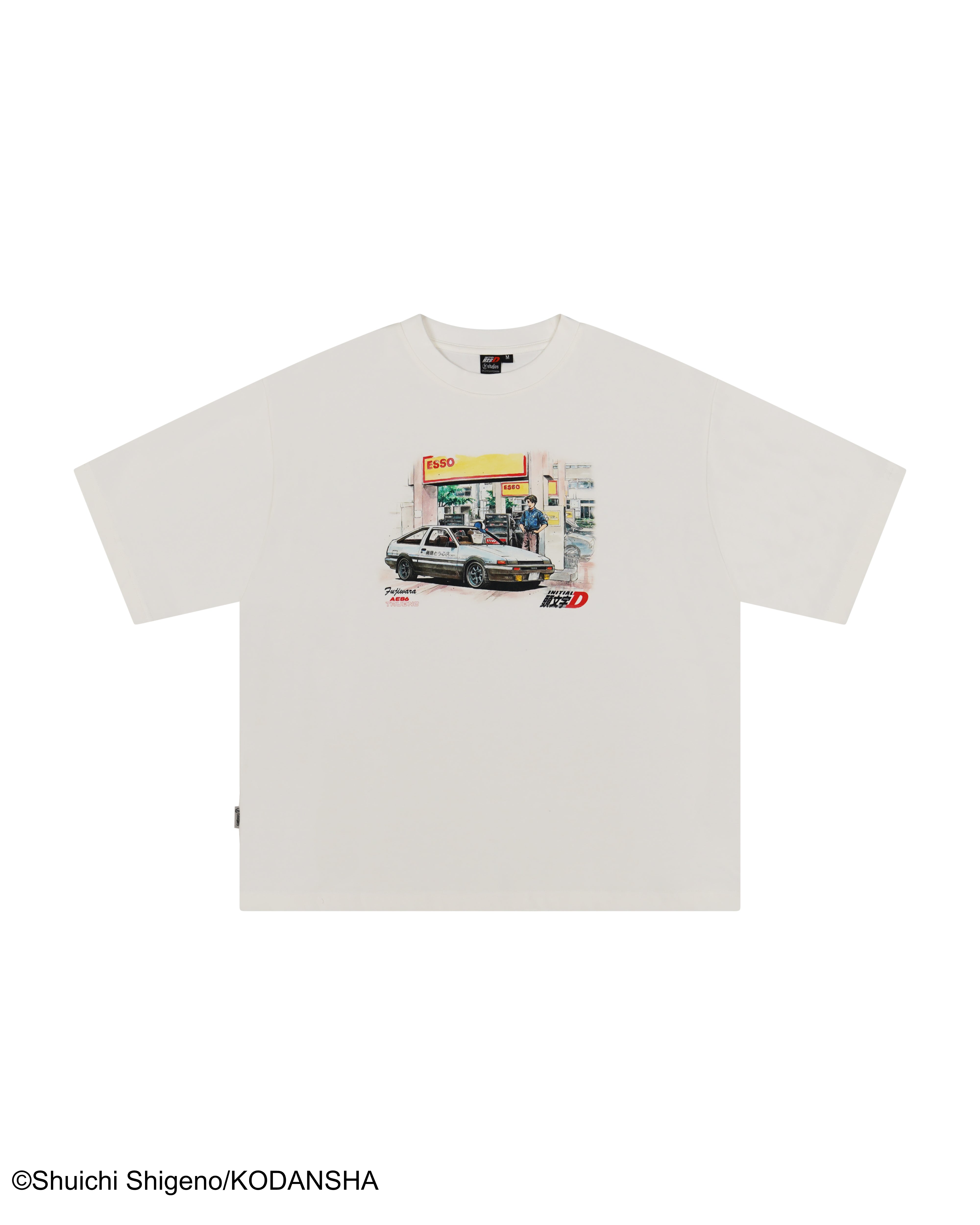 Initial D Esso Art manga tee 