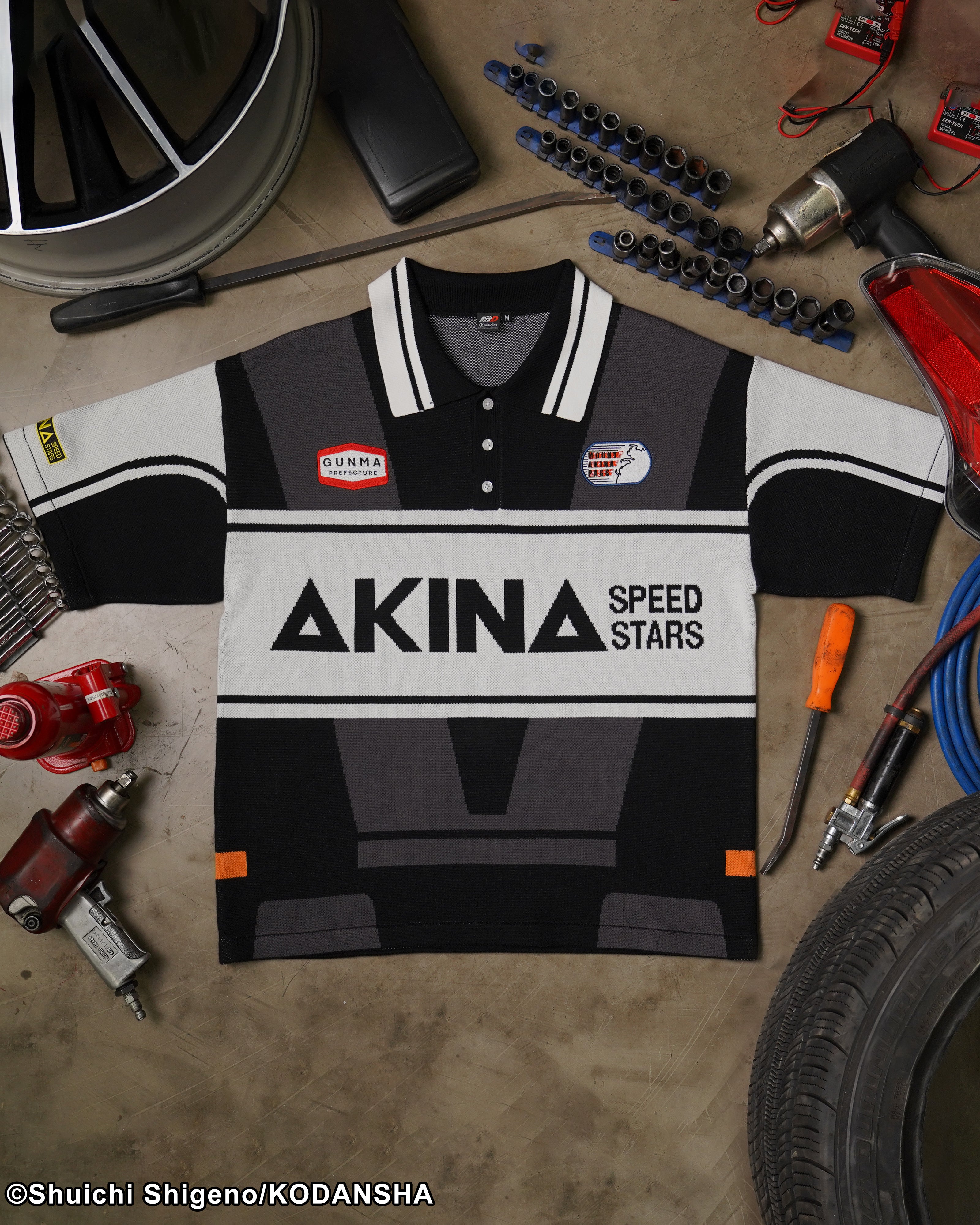 Initial D Akina knitted t-shirt 