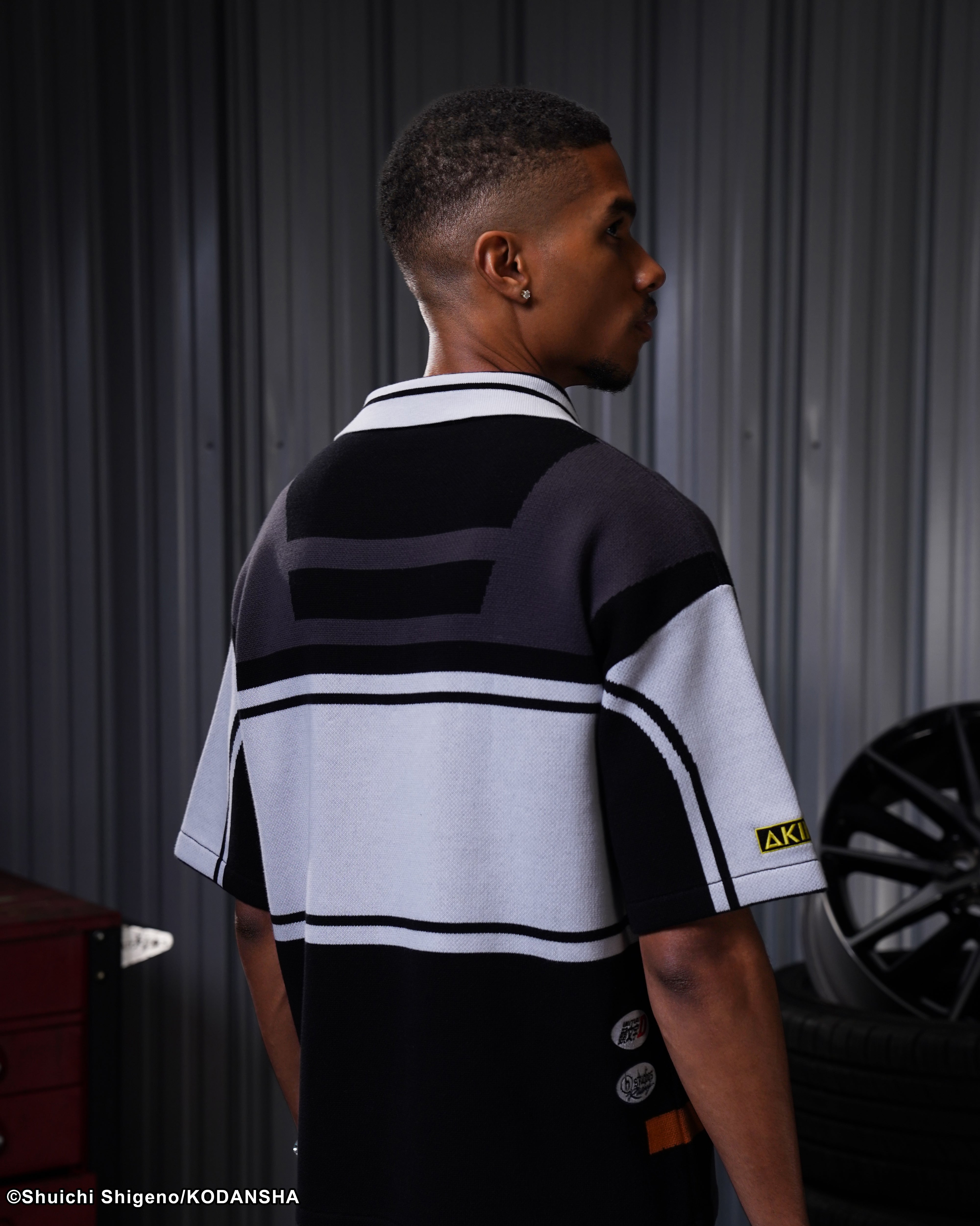 Initial D Akina knitted t-shirt 