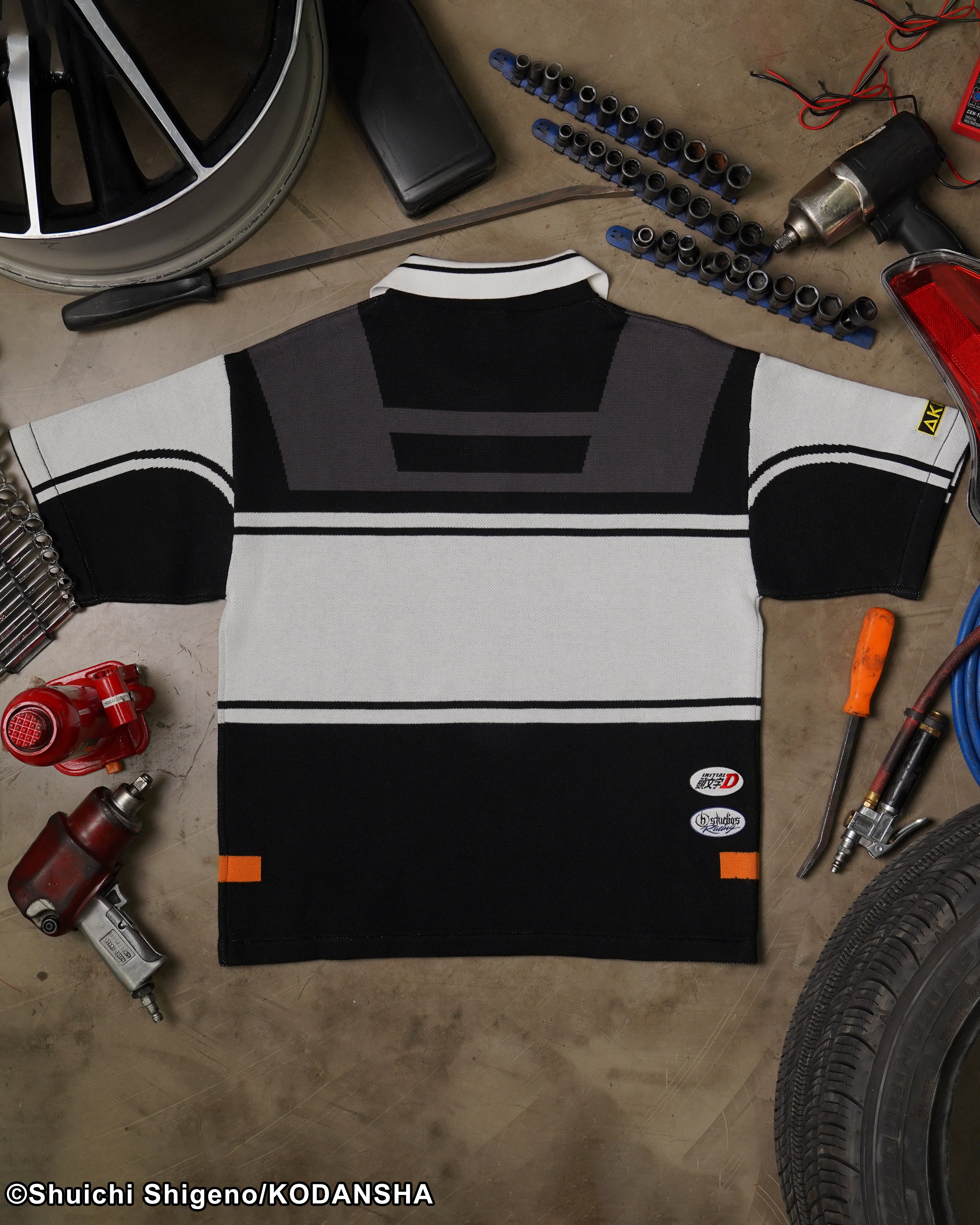 Initial D Akina knitted t-shirt 