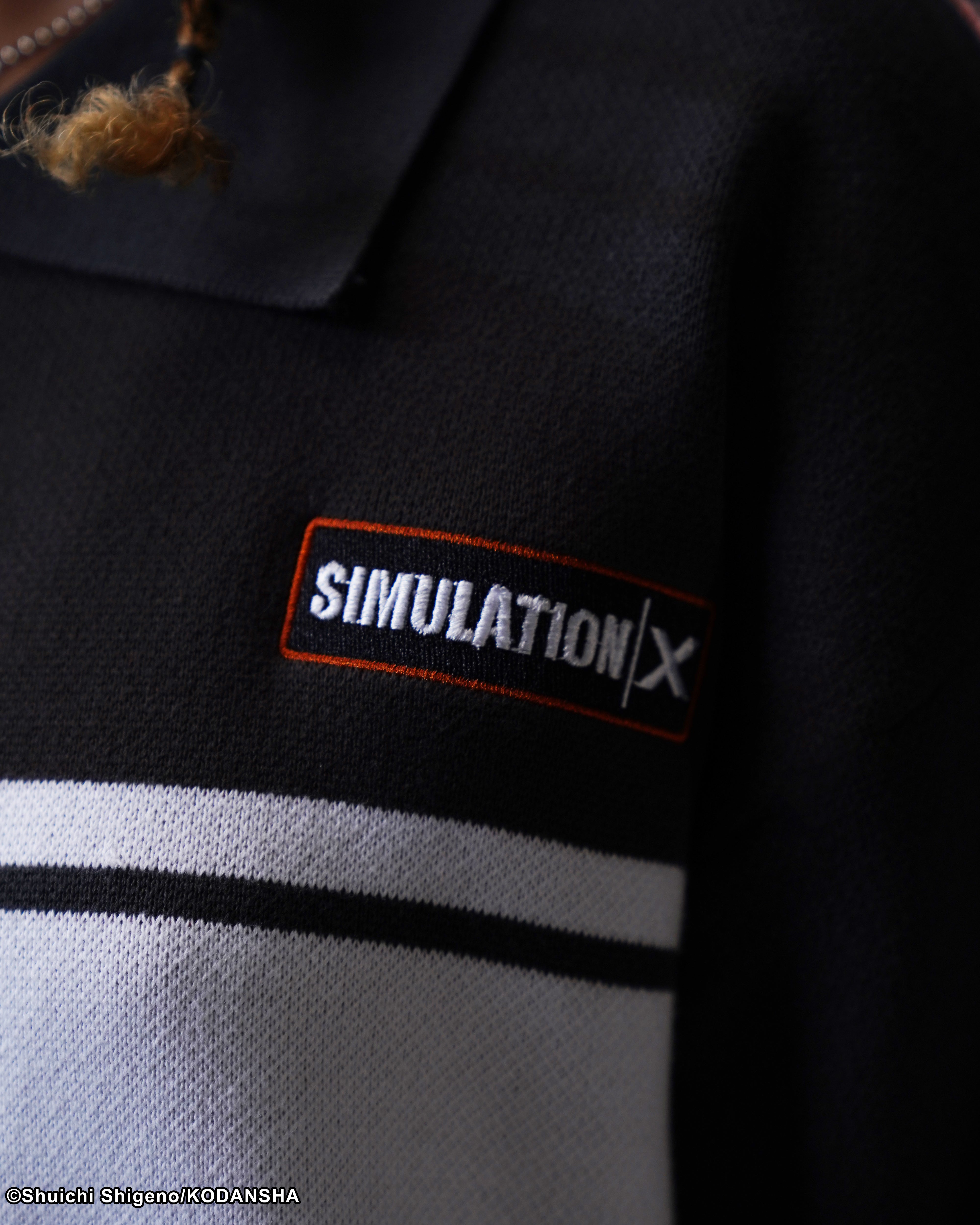 Initial D racing knitted polo tee 
