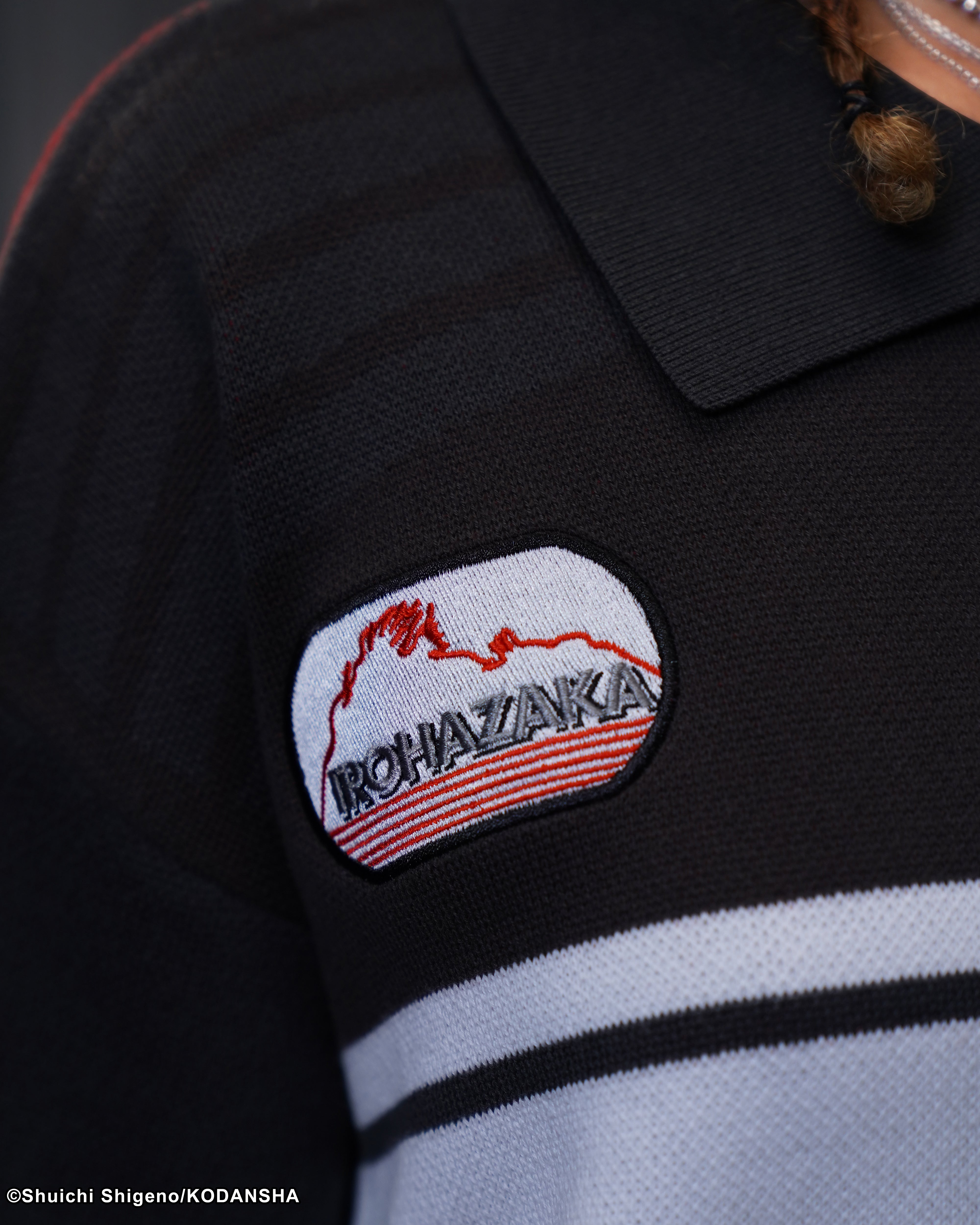 Initial D racing knitted polo tee 
