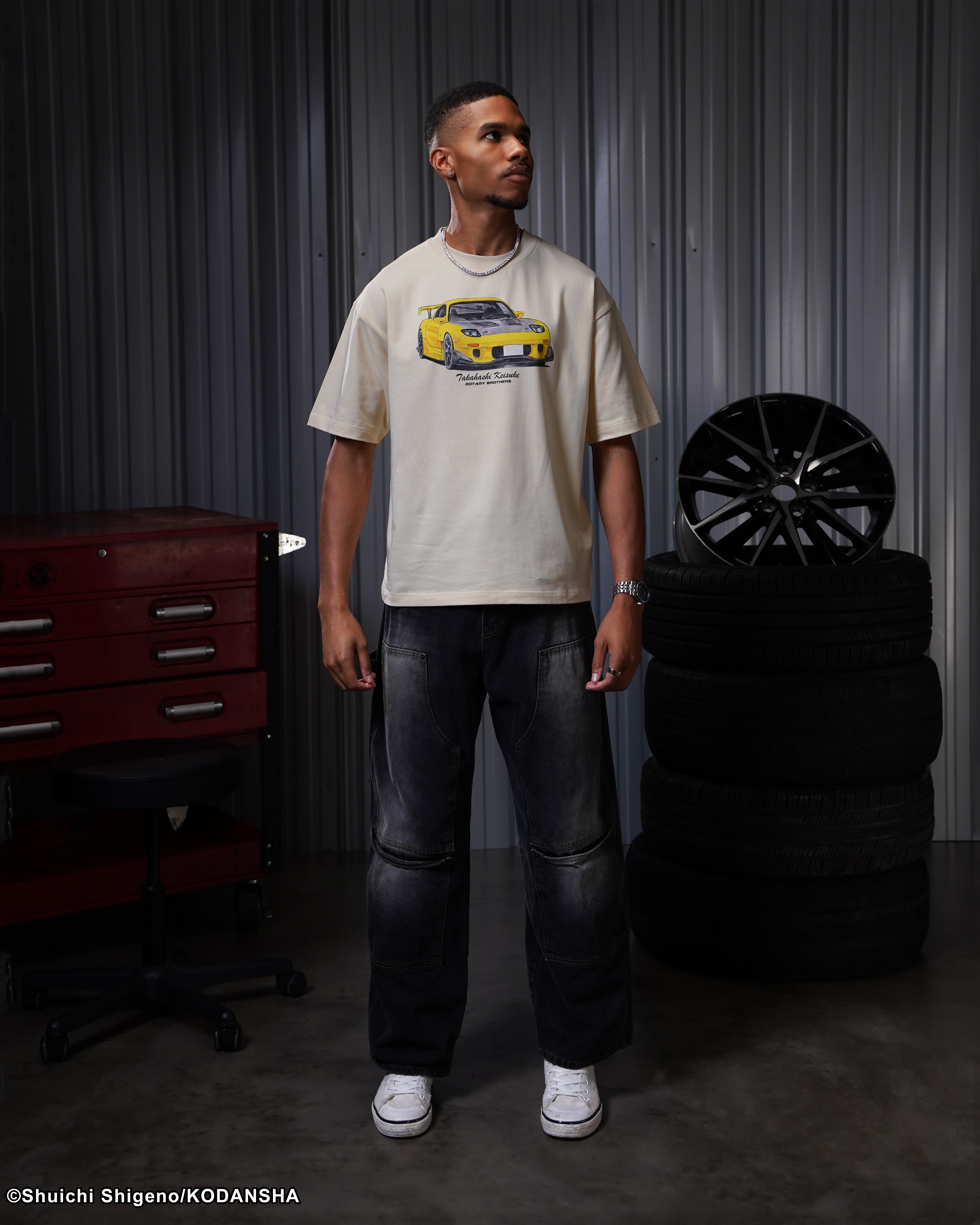 Initial D Keisuke RX7 Tee