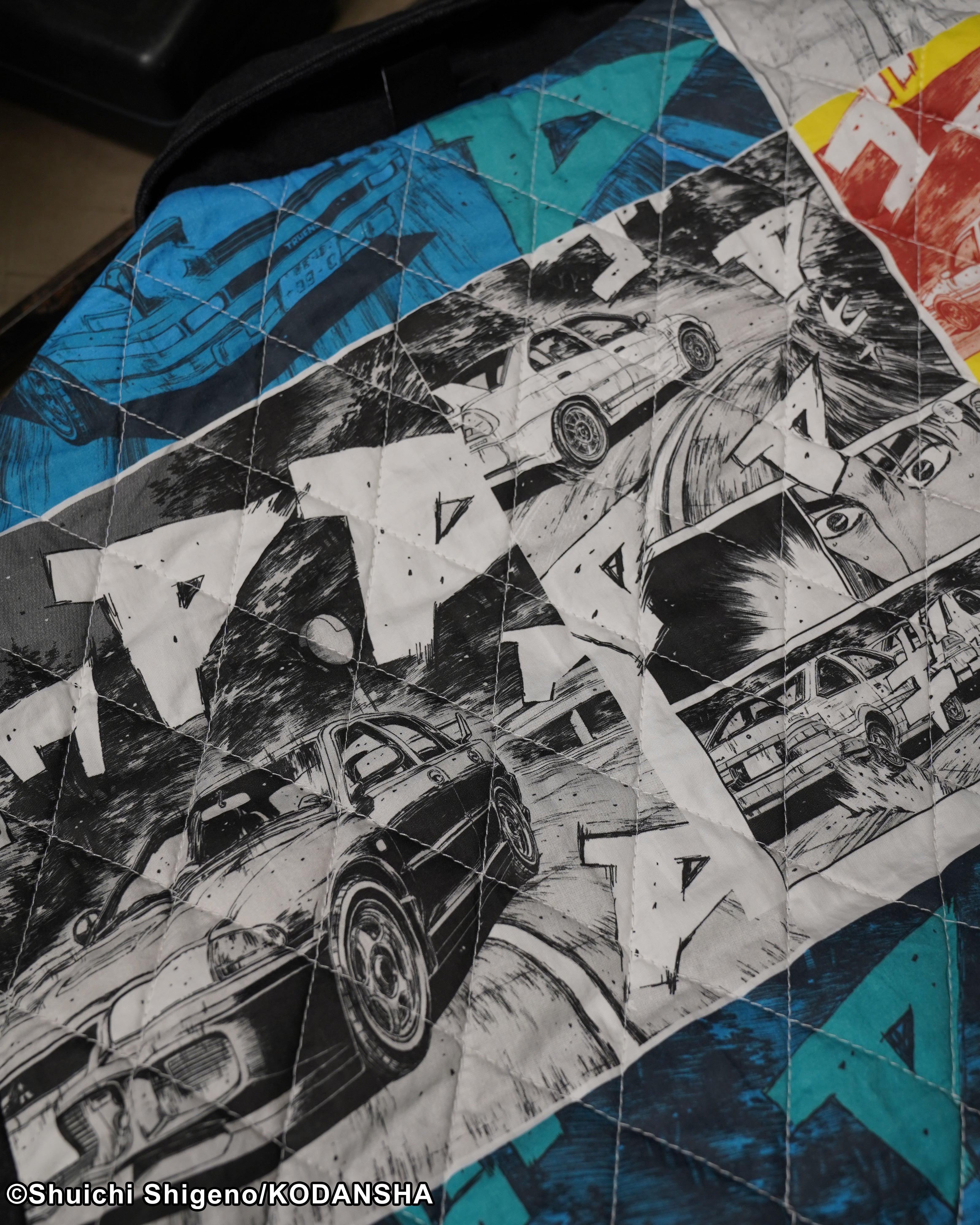 Initial D work racing cotton canvas jacket 
