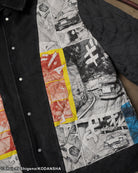 Initial D work racing cotton canvas jacket 