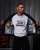 Initial D work racing cotton canvas jacket 