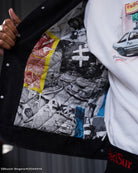 Initial D work racing cotton canvas jacket 