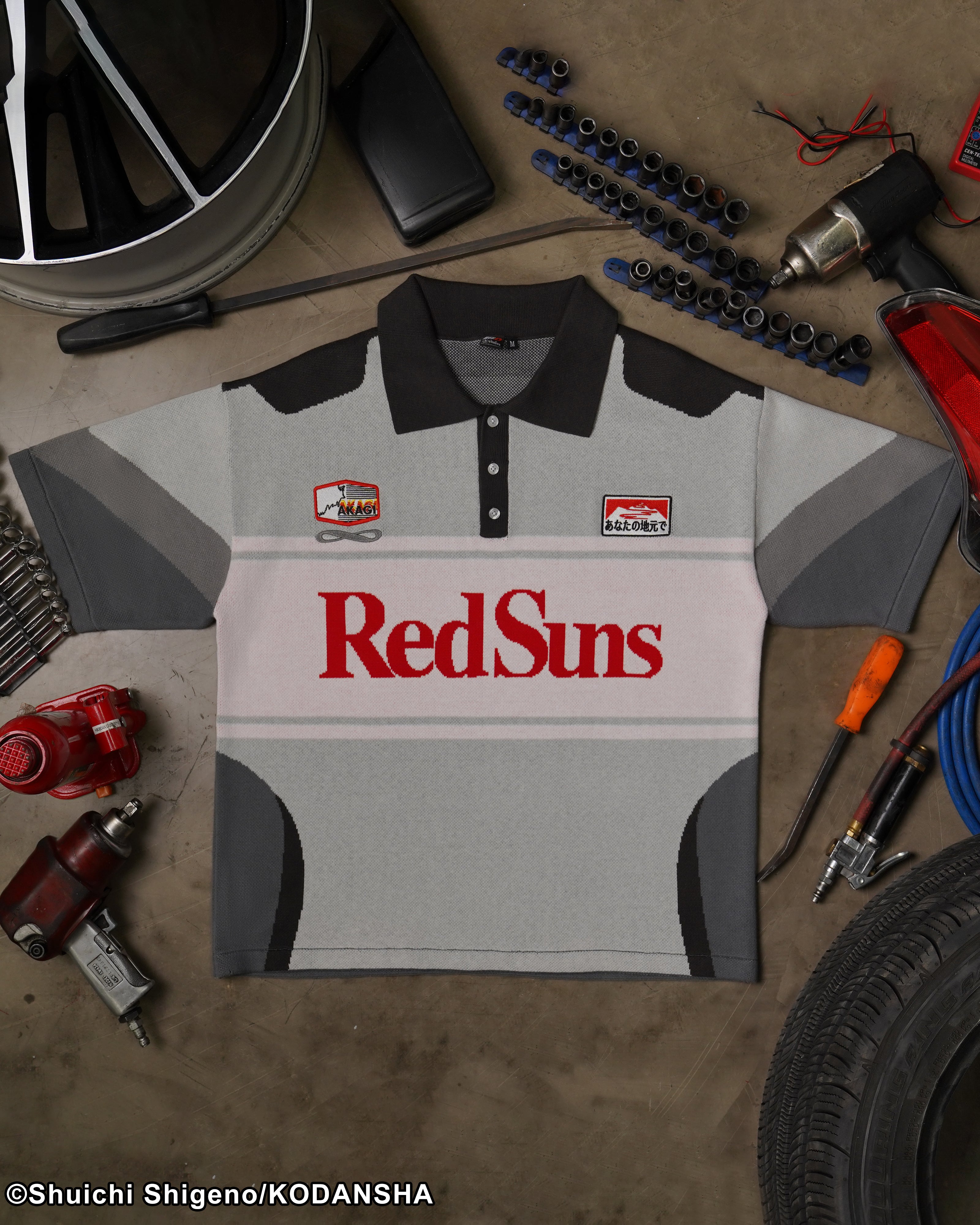 InitialD RedSuns knitted t-shirt 