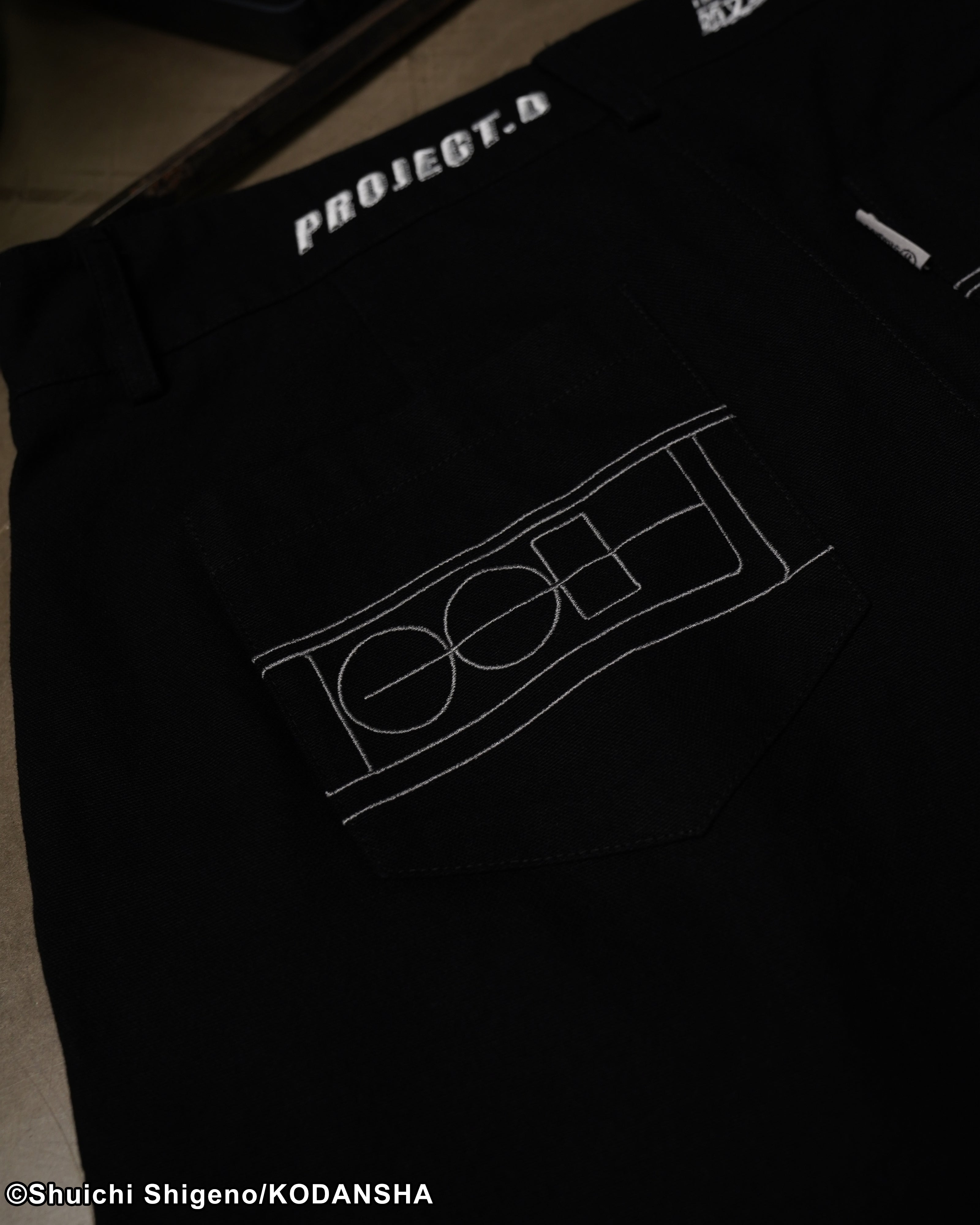 Ryosuke pleated trousers Initial D