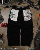 Ryosuke pleated trousers Initial D