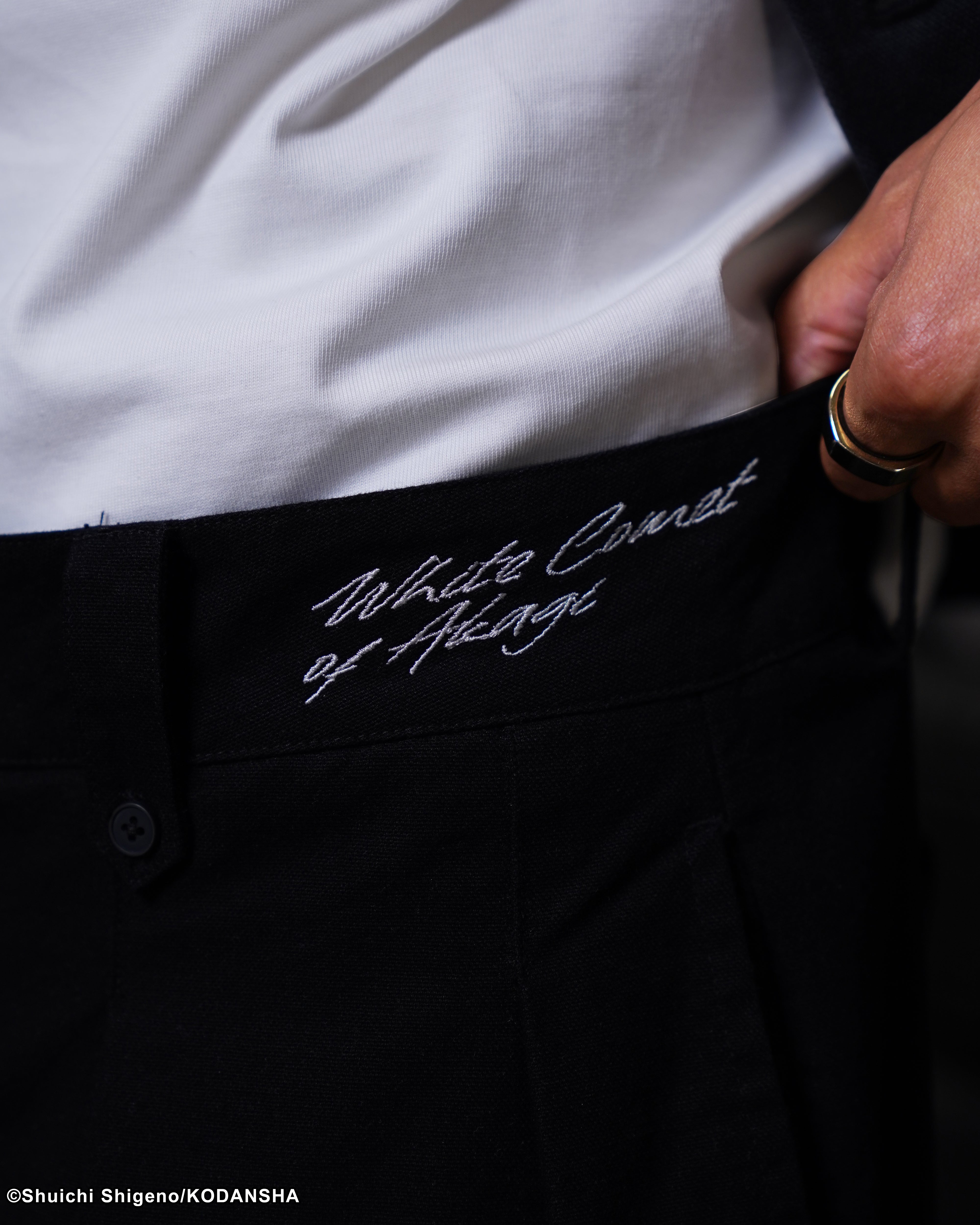 Ryosuke pleated trousers Initial D