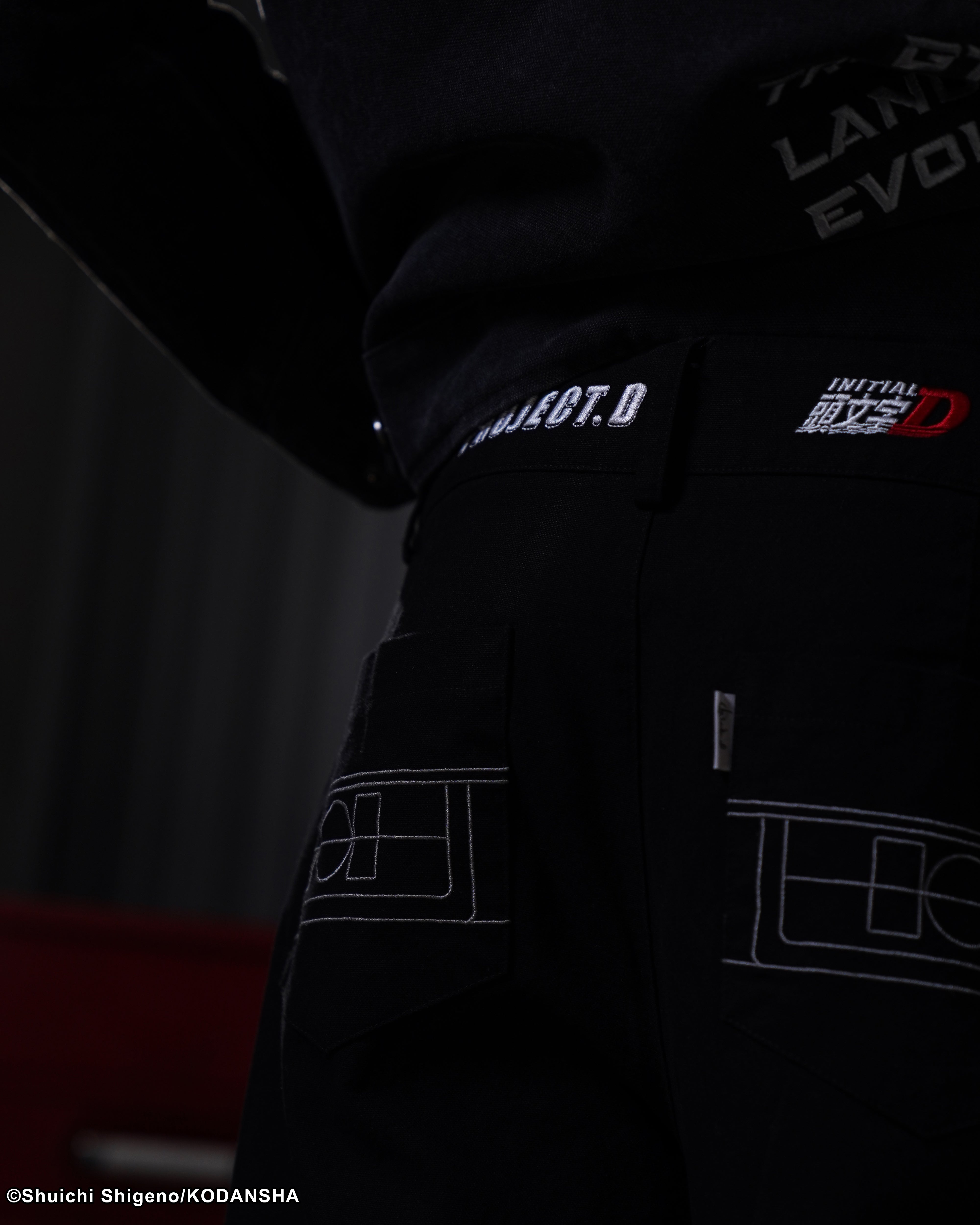 Ryosuke pleated trousers Initial D